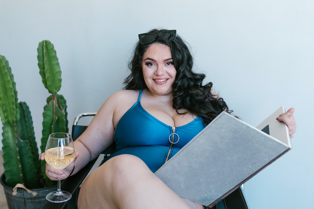 Strój kąpielowy jednoczęściowy dla sylwetek plus size